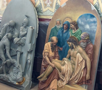 Stations of the Cross Before and After